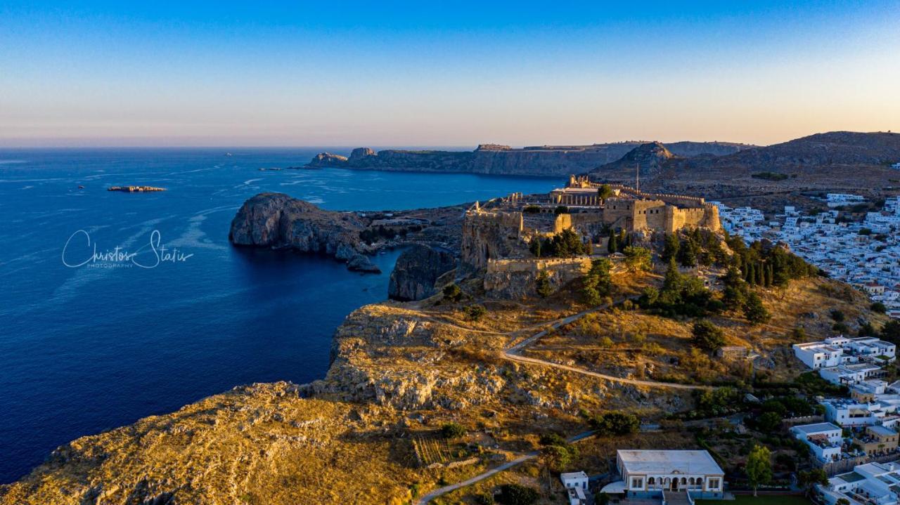 Lindos Villa Natura By Rhodes Villas Exterior foto