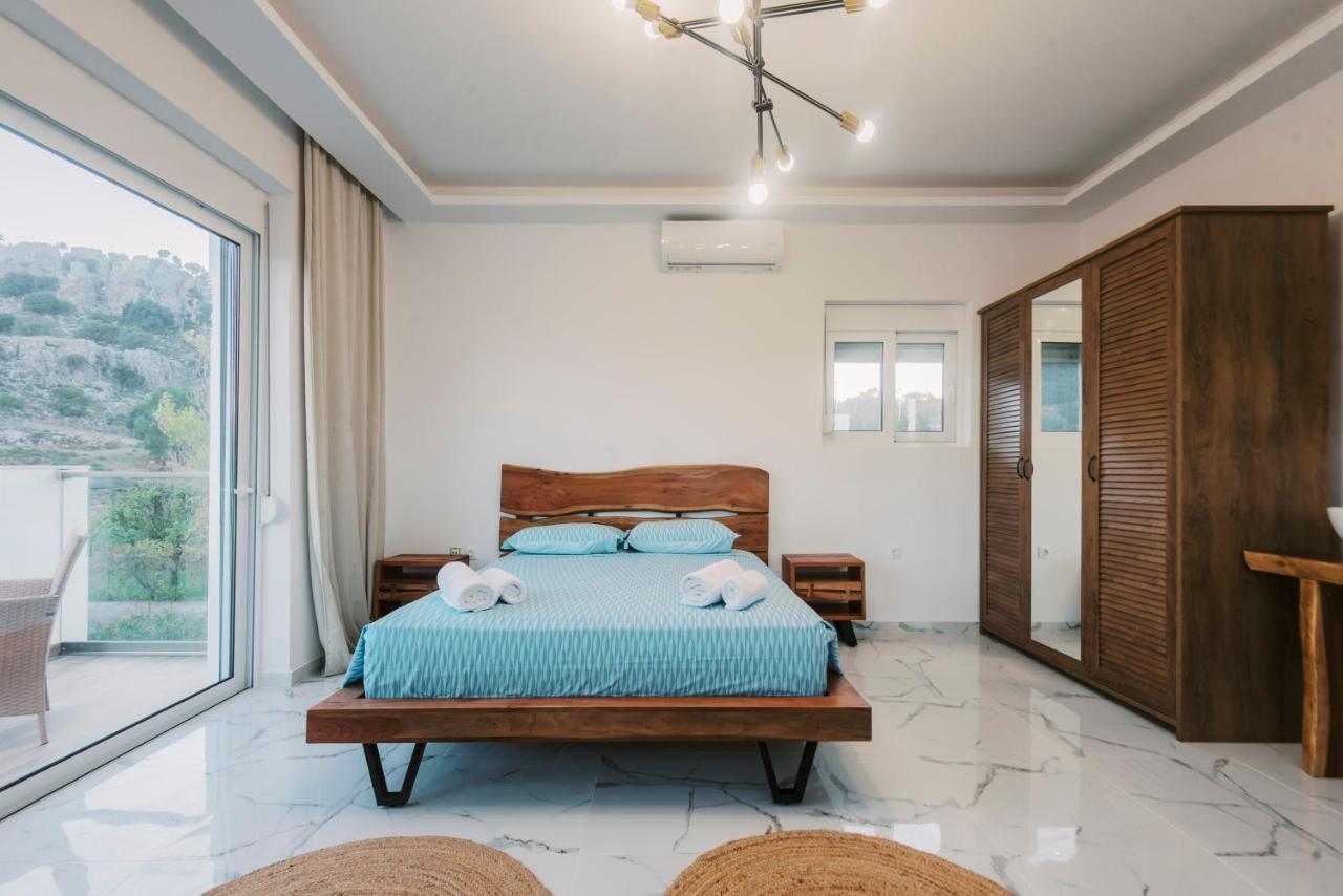 Lindos Villa Natura By Rhodes Villas Exterior foto