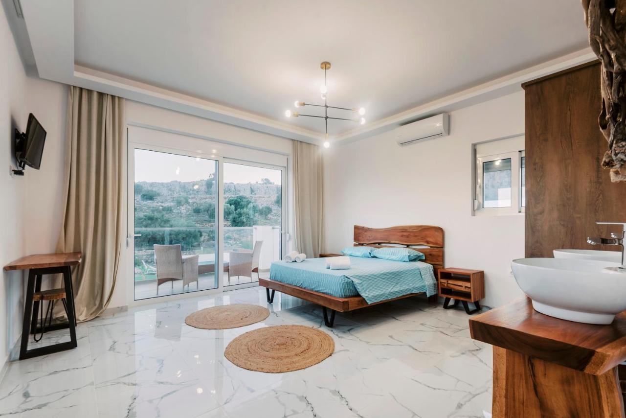 Lindos Villa Natura By Rhodes Villas Exterior foto